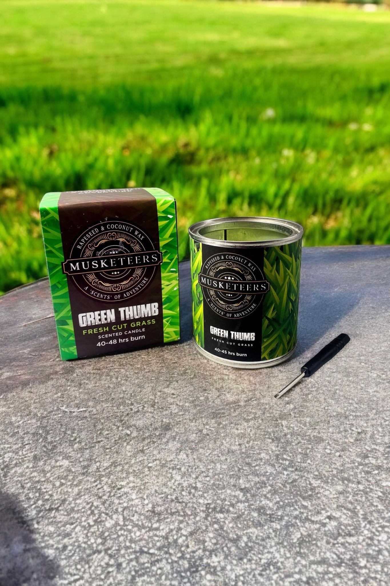 Grass Scented Candle UK – Fresh Masculine Luxury Candle