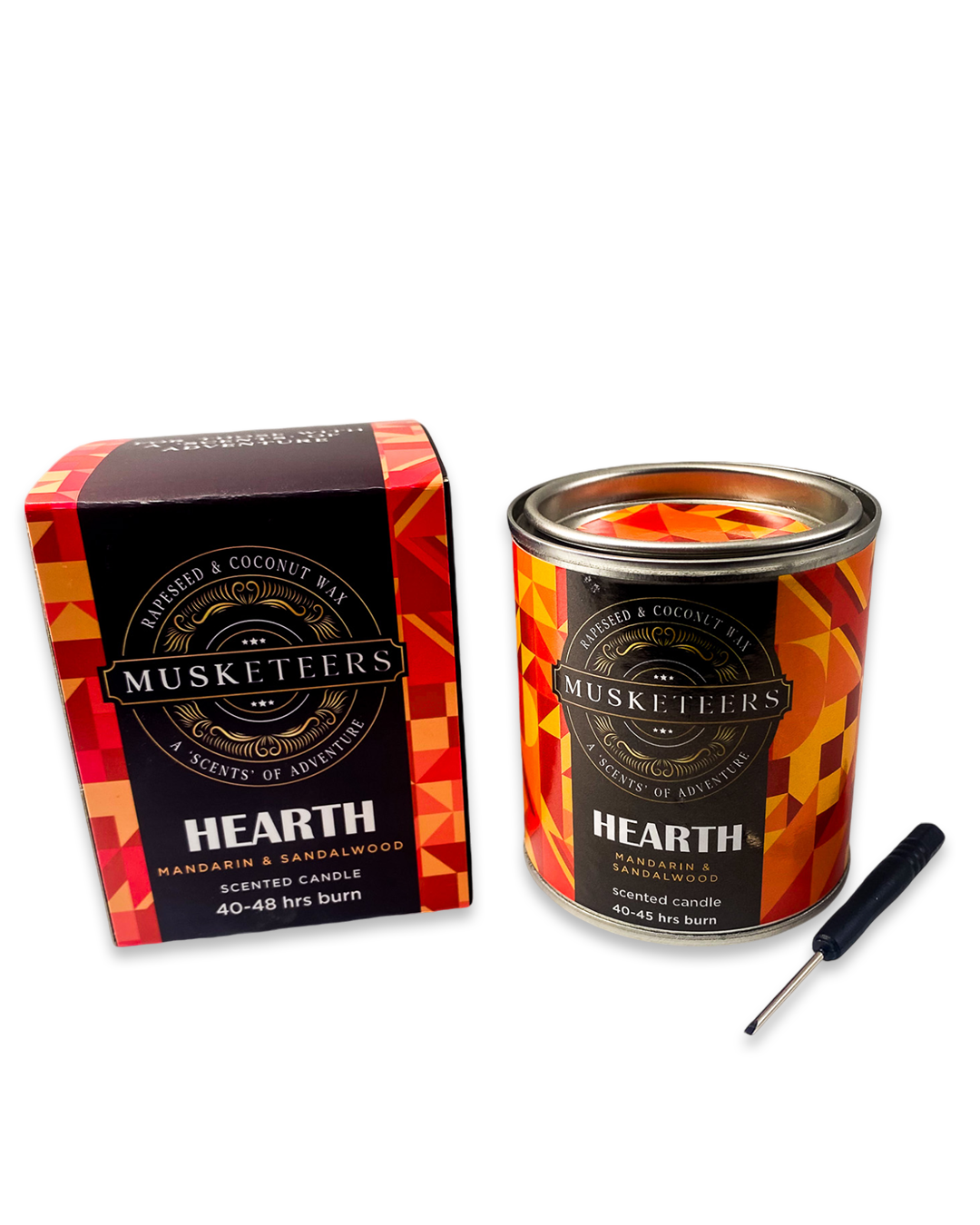 Hearth - Sandalwood Candle UK – Mandarin & Sandalwood Masculine Candle