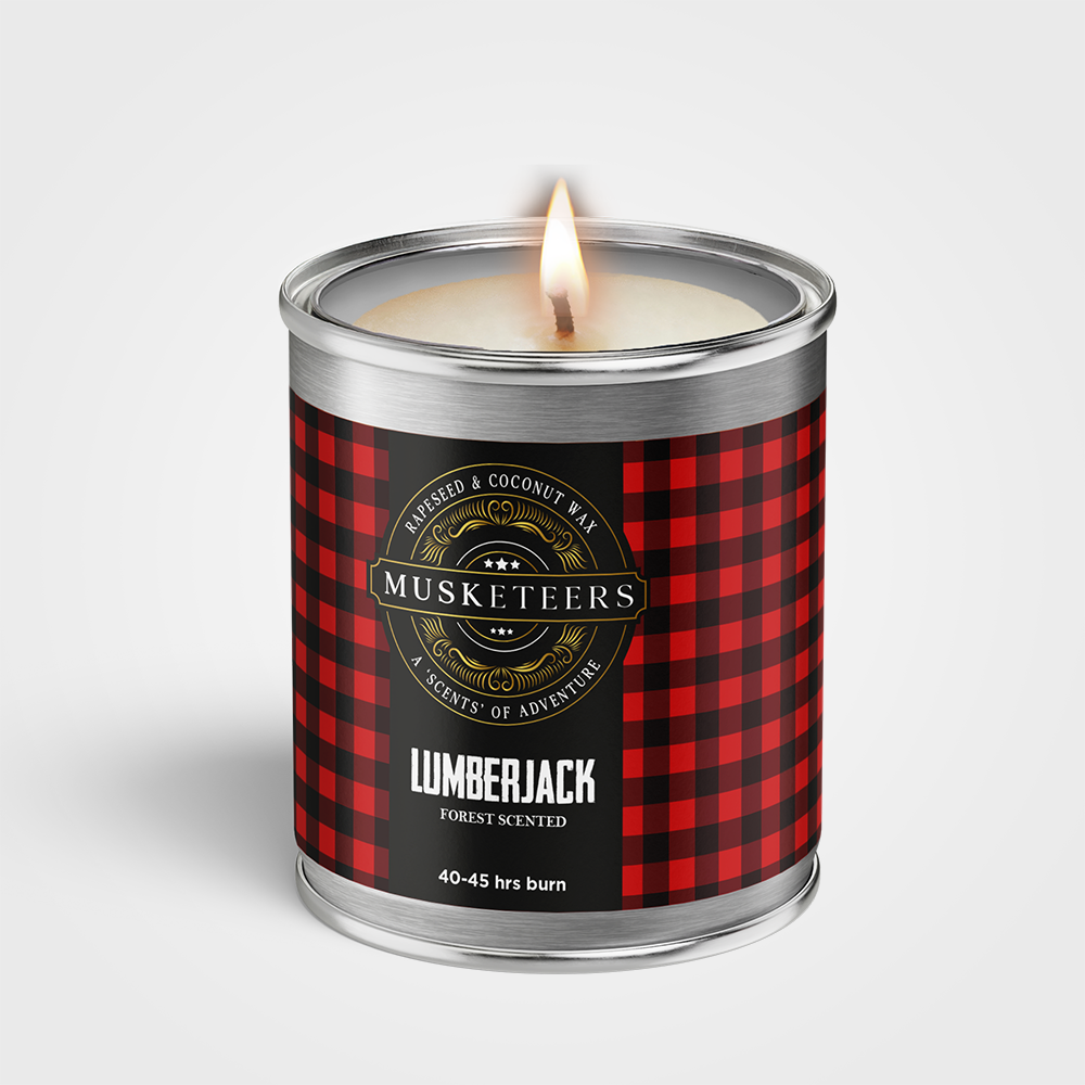 Lumberjack - Pine Candle UK – Forest Masculine Man Cave Candle