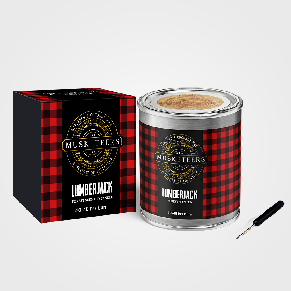 Lumberjack - Pine Candle UK – Forest Masculine Man Cave Candle