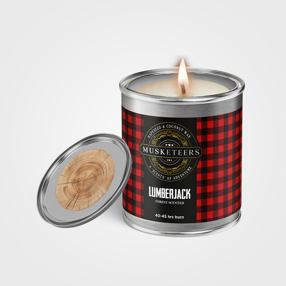 Lumberjack - Pine Candle UK – Forest Masculine Man Cave Candle